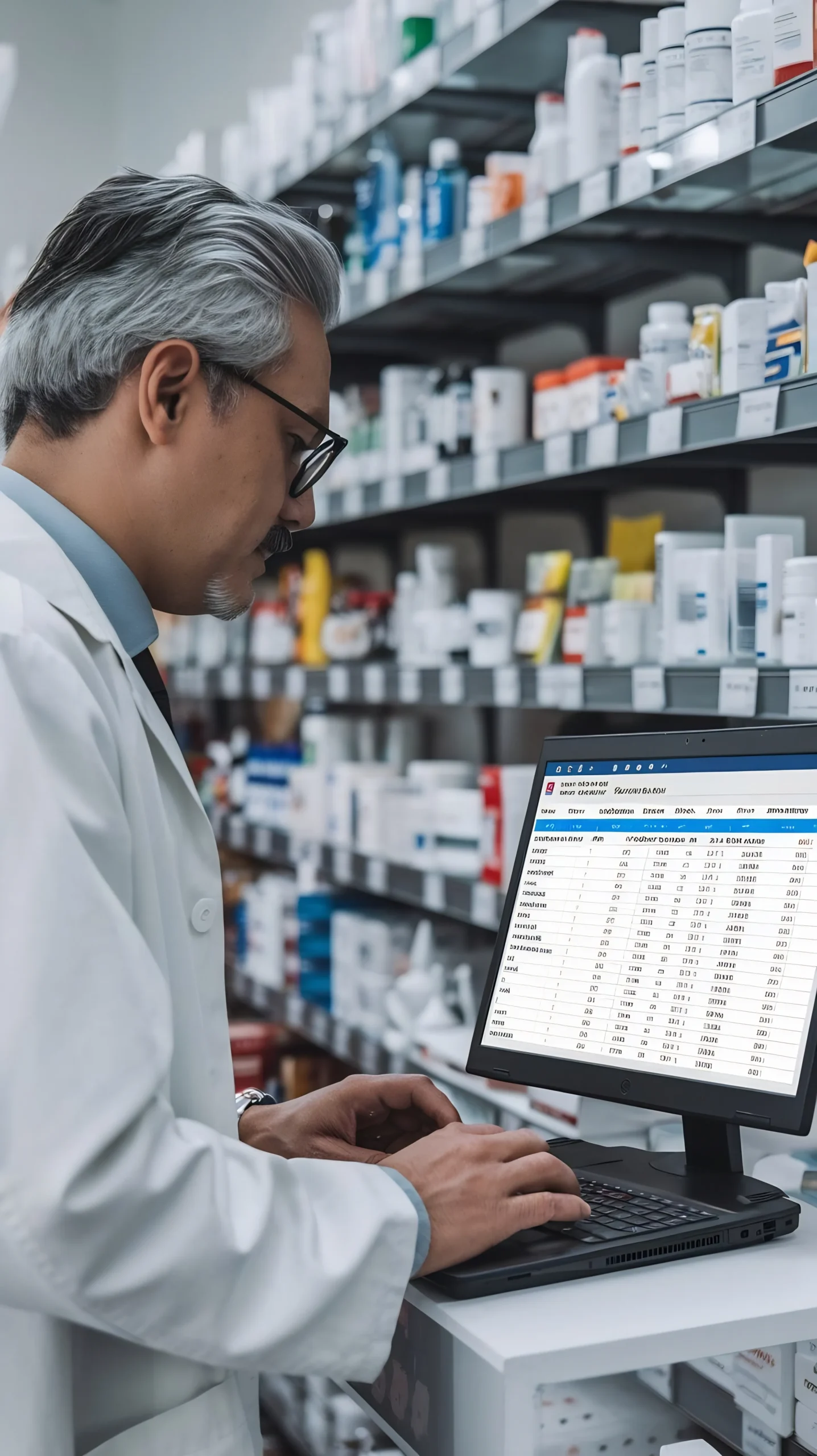 Pharmaceutical data analytics on screen improves pharma data management and Drug Development.
